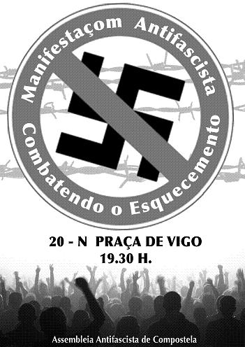 zartaz 20N compostela antifascista